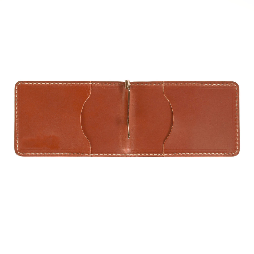 The Washington Bifold Wallet – Slim Minimalist Leather Wallet with Money Clip