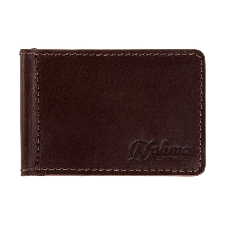 The Lincoln – Slim Minimalist Leather Bifold Wallet with Money Clip