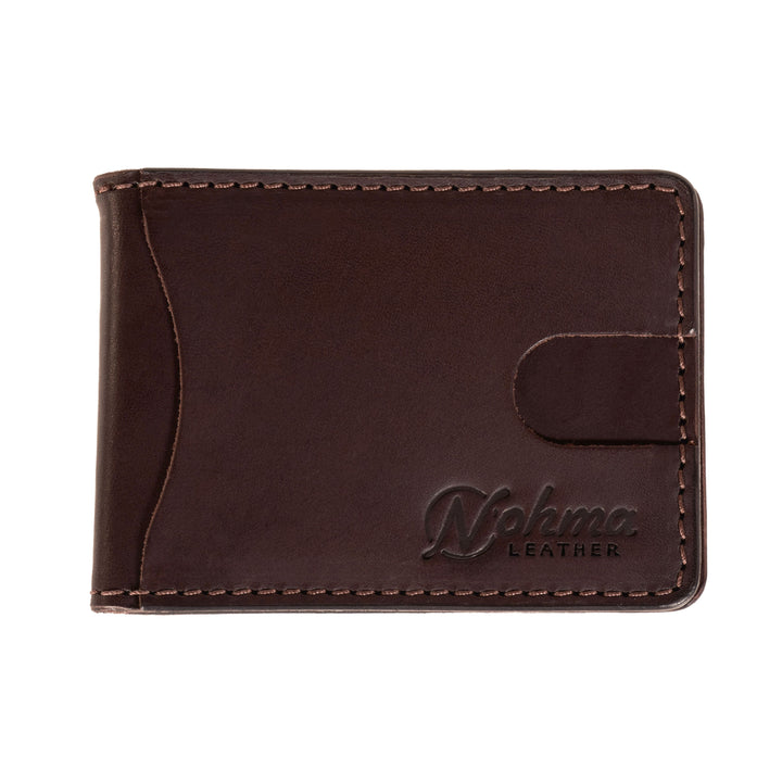 The Benjamin Bifold Wallet – Slim Minimalist Leather Wallet with Money Clip