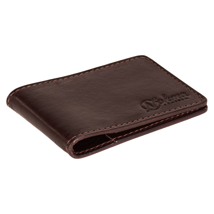 The Washington Bifold Wallet – Slim Minimalist Leather Wallet with Money Clip