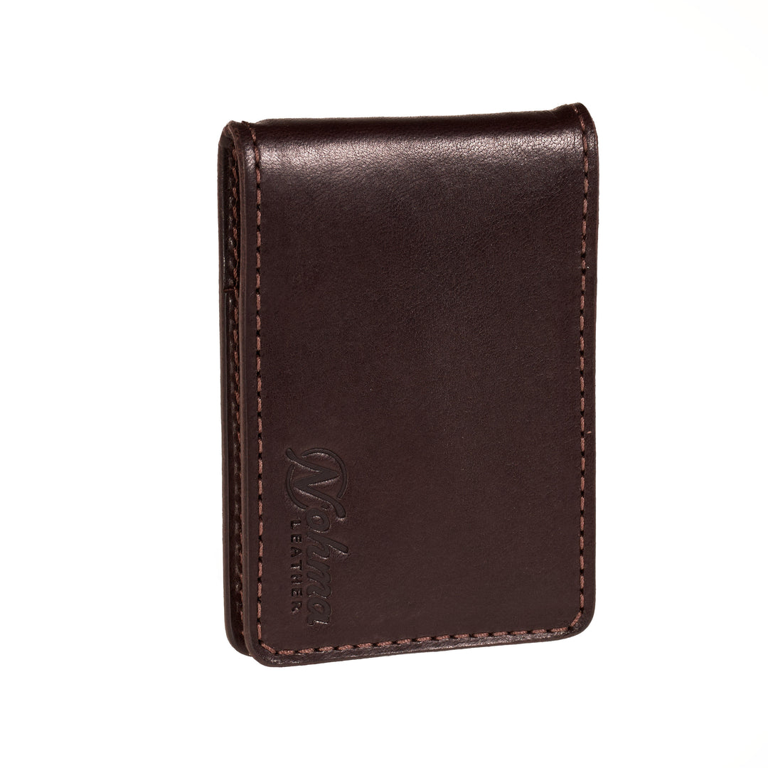 The Washington Bifold Wallet – Slim Minimalist Leather Wallet with Money Clip