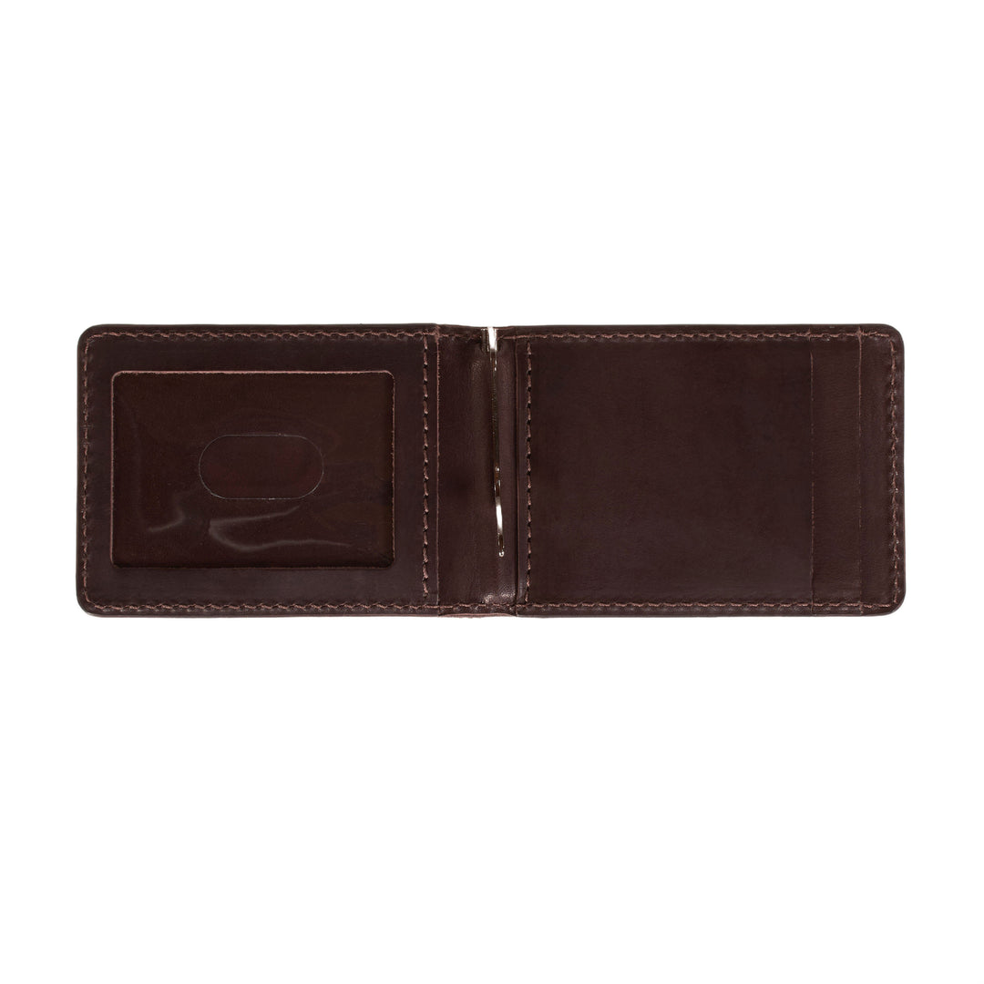 The Benjamin Bifold Wallet – Slim Minimalist Leather Wallet with Money Clip