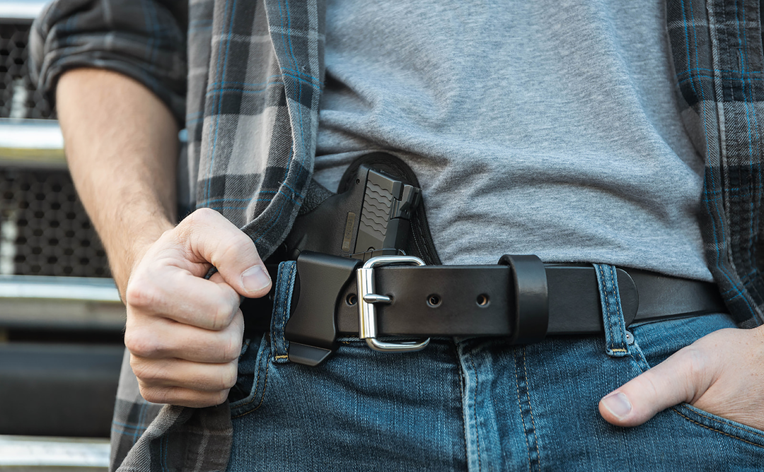 The Workhorse - 1.5" Heavy-Duty Full Grain Leather CCW Belt