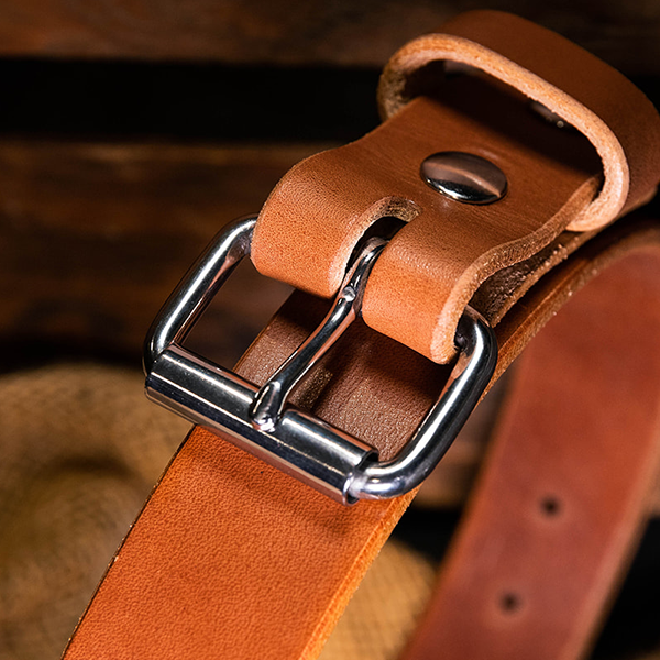 The Colt - Heavy Duty Full Grain Leather Gun Belt 1.25"