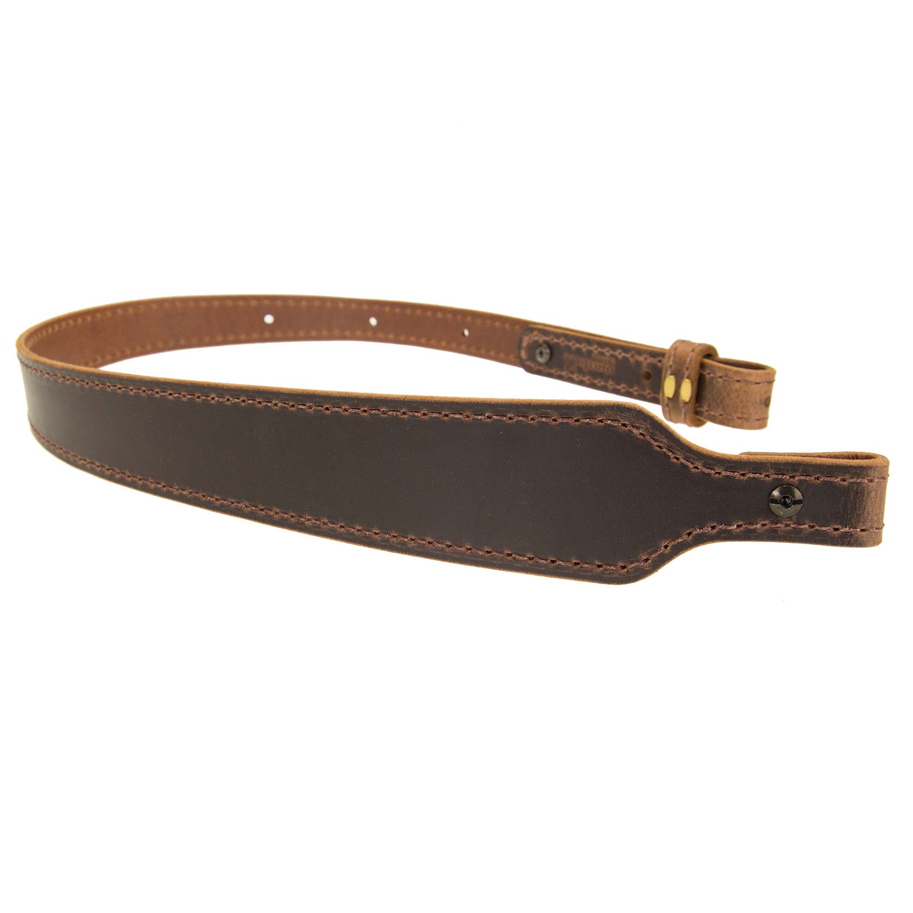 OP Original Power Handmade Buffalo Leather Padded Rifle Sling With Quick Detach Swivels - Ambidextrous, Hunting